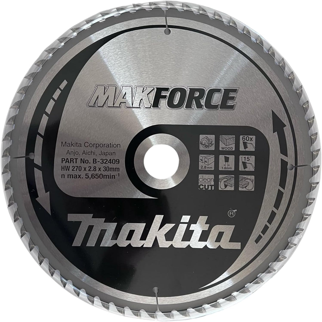 Makita MakForce Saegeblatt, 270 x 30 mm, 60Z, B-32409