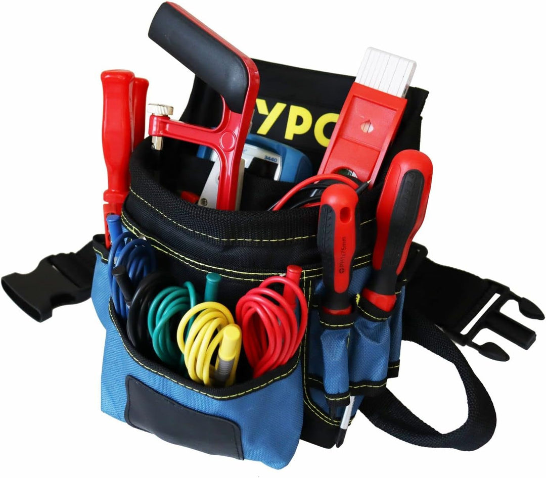 YPC Presto Werkzeug Gürteltasche XL – Werkzeuggürtel, Arbeitsgürtel, wasserfeste Werkzeugtasche mit