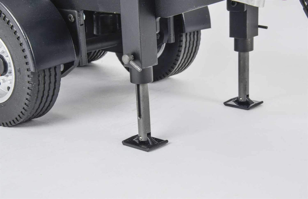 CARSON 500907312 - 1:14 2-Achs Muldenkipper Sattelauflieger, RC-Truck, Ersatzteile, Tuningteile, Zub