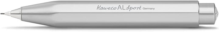 Kaweco AL Sport Druckbleistift 0.7mm HB I 12 g Minenbleistift aus hochwertigem Aluminium I Seidenglä