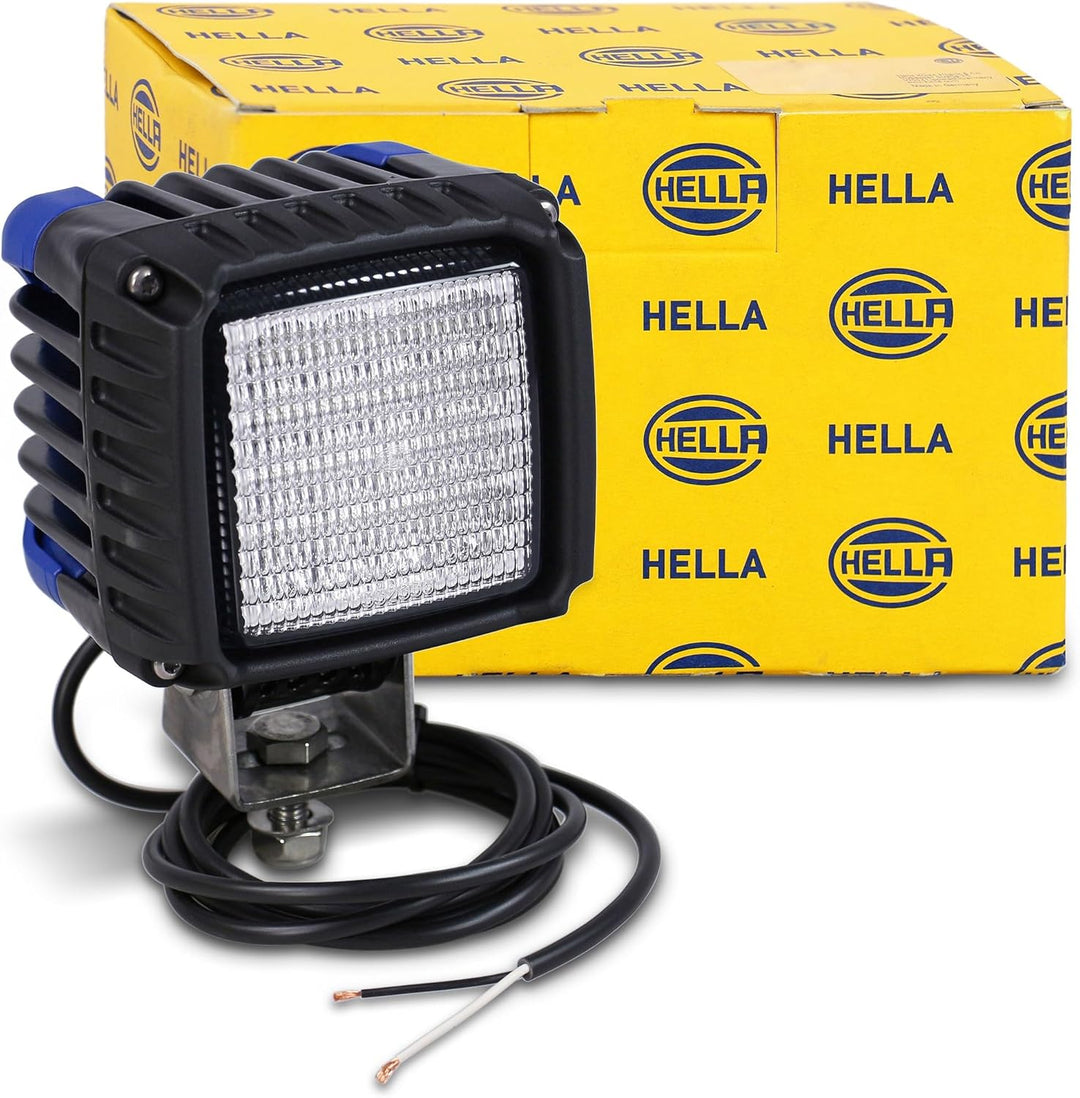HELLA - LED-Arbeitsscheinwerfer - Power Beam 2000 - 12/24V - 2200lm - Anbau/geschraubt - schwenkbare