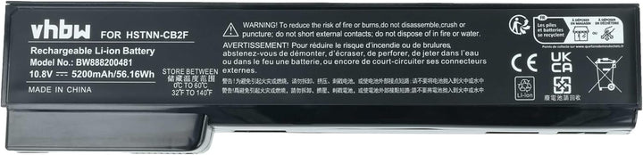 vhbw Akku Ersatz für HP 628369-421, 628664-001, 628666-001, 628668-001, 628369-321 für Notebook (520
