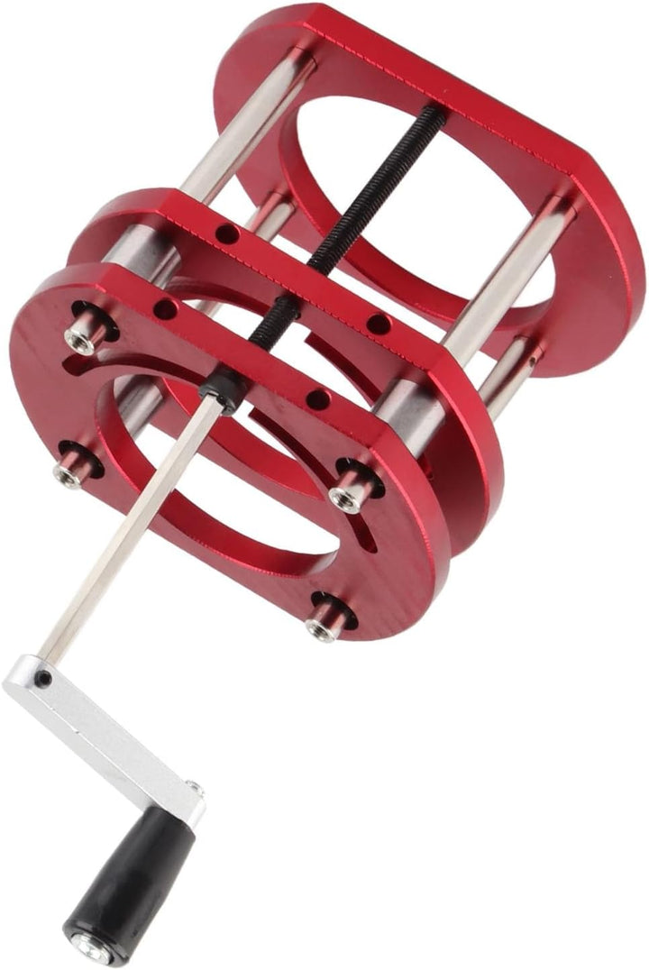 Frästisch-Hebesystem Oberfräserheber Router Lift 4-Klemm-Fräser-Hebebasis mit Griff für 64-mm- Bis 6