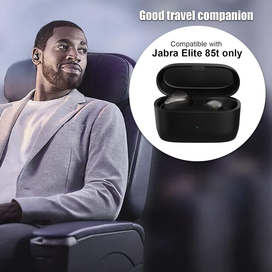 Kabellose Ladecase kompatibel mit Jabra Elite 85t, Ersatz Ladecase für Jabra 85t Wireless Charger Ca