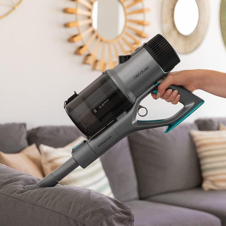 Cecotec Kabelloser Stabstaubsauger Conga Rockstar 880 Advance. 3-in-1 mit digitalem Motor, Jalisco-B