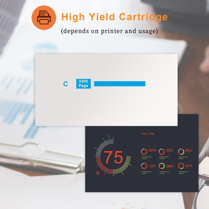 ZOOMTEC Kompatible Tonerkartusche für Brother TN245 TN241 Cyan kompatibel mit Drucker Brother MFC-93