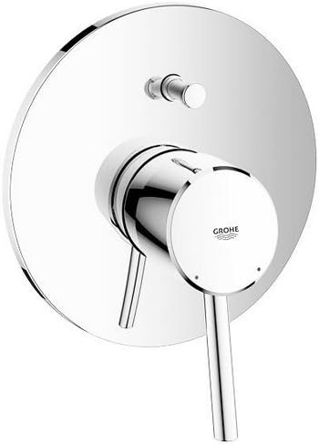 GROHE Concetto Einhand-Wannenbatterie 19346001, Chrom; für Wandeinbau