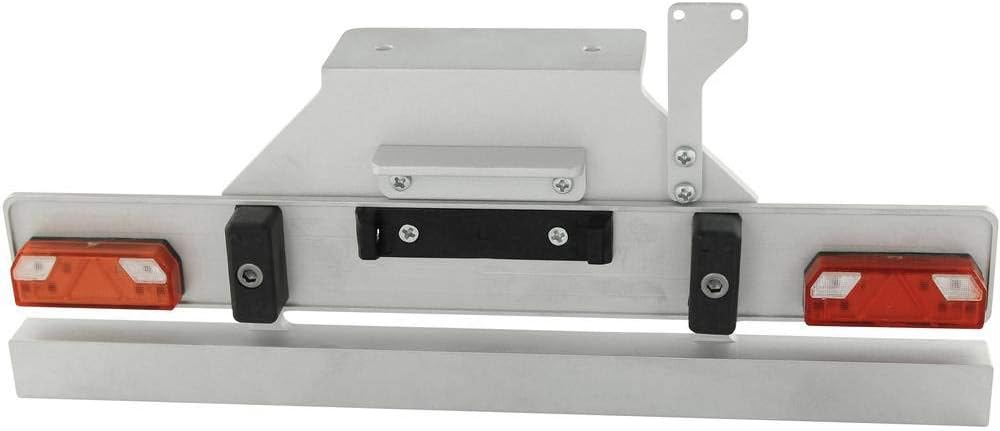 Carson 500907083 1:14 Euro-Stossstange TAM-Tankauflieger, Silber