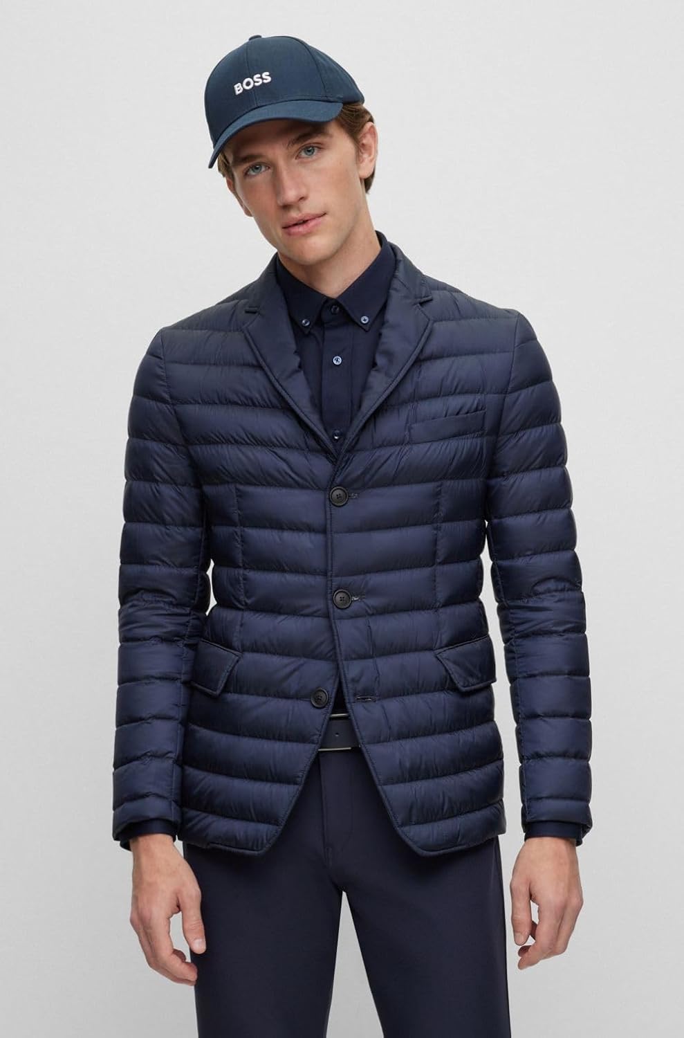 BOSS Herren Basecap Kopfbedeckung Kappe Cap Zed Einheitsgrösse -404 dark blue, Einheitsgrösse -404 d