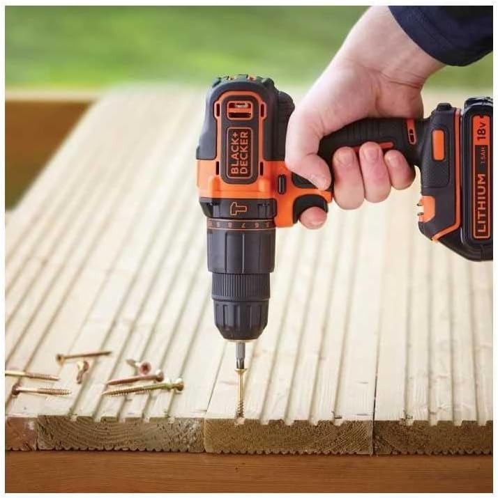 Black+Decker BDCHD18S32-QW Schlagbohrmaschine