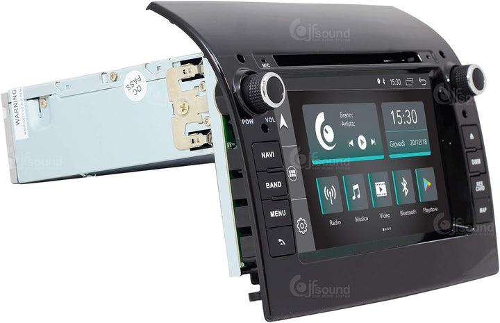 Costum fit Autoradio für Ducato 290 Android GPS Bluetooth WiFi Dab USB Full HD Touchscreen Display 7