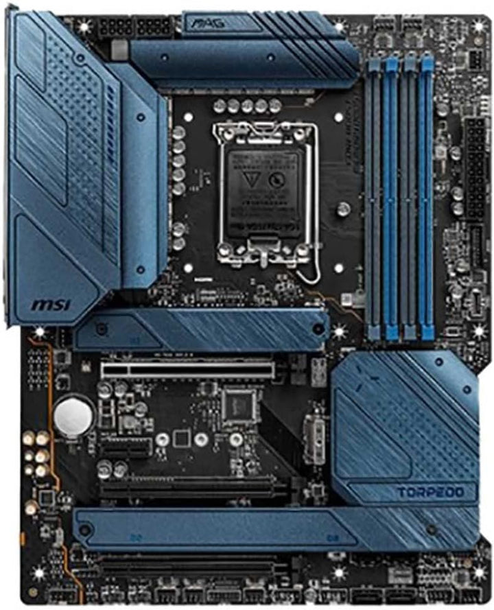 MSI MAG Z690 TORPEDO Gaming Mainboard ATX, unterstützt Intel Prozessoren der 12. Generation, LGA 170