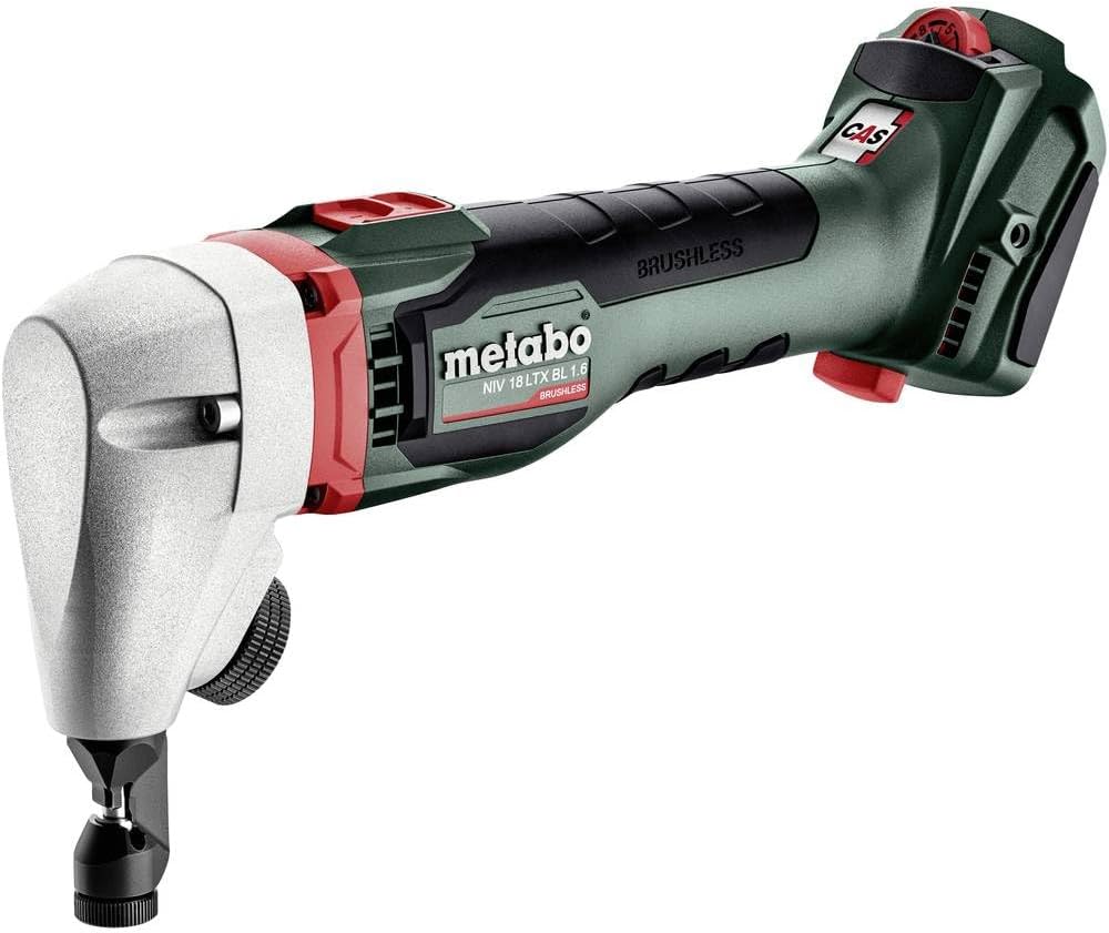 Metabo Akku-Nibbler NIV 18 LTX BL 1.6 (601614840) 18V LiHD; MetaLoc, Art des Akkupacks: LiHD , Akkus