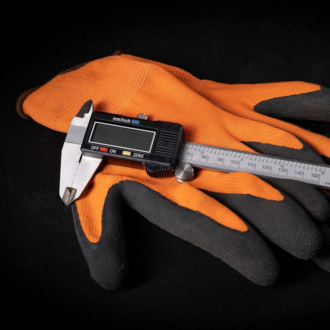 Retoo Digital Messschieber 150mm Edelstashl, LCD Display, Schieblehre Messwerkzeuge für Haushalt und