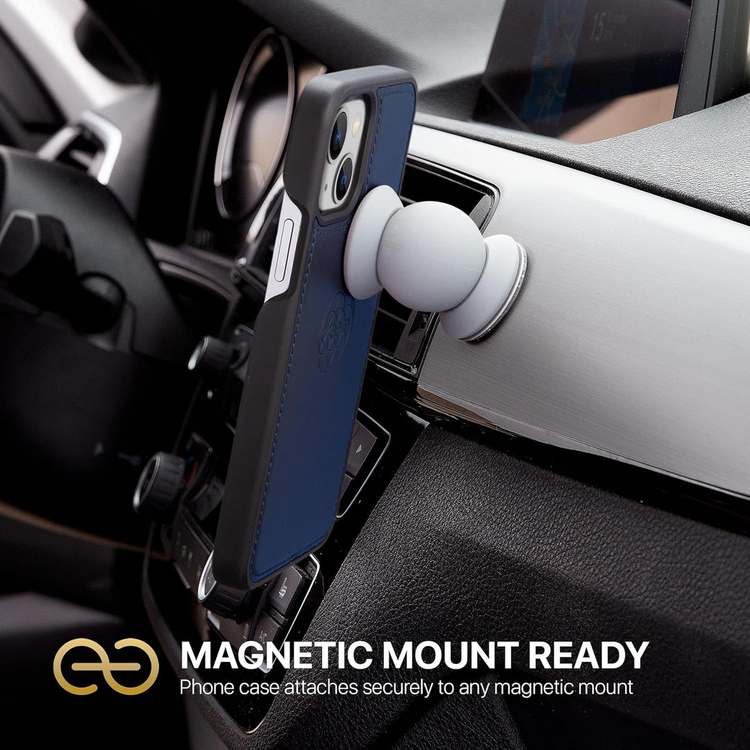 Dreem Fibonacci iPhone 13 Mini Brieftaschen-Etui / 2-in-1 stossfestes Etui und abnehmbares Folio aus