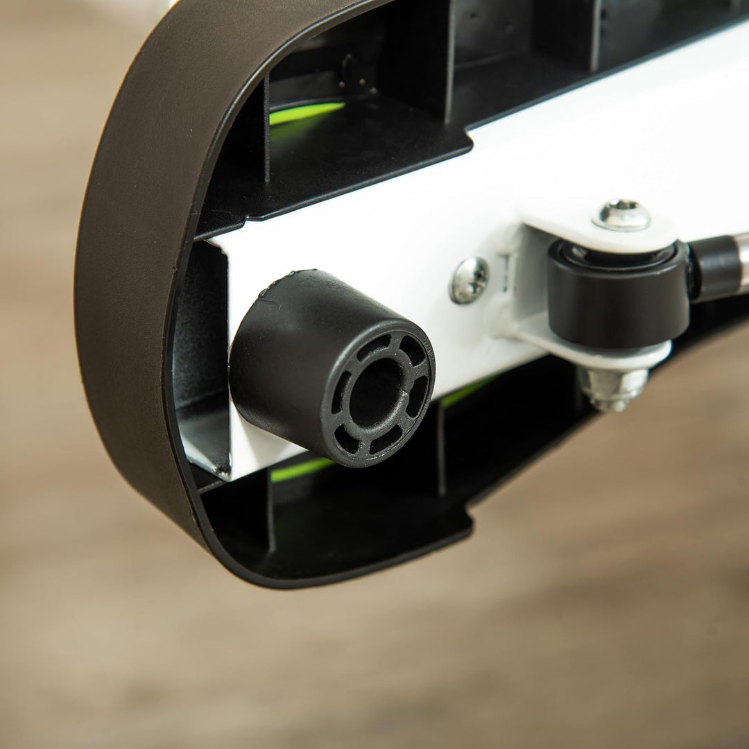 HOMCOM Stepper Fitness Swing Stepper mit LCD-Schirm und Handgriff Hometrainer für Zuhause bis 100 kg