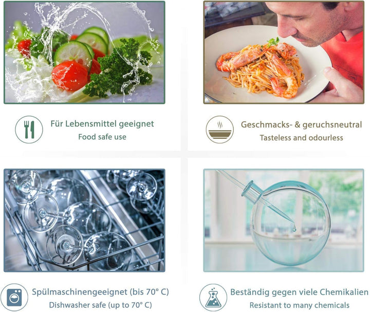 2x 2,5L Kanister aus HDPE, mit Deckel DIN 45 mm und UN Zulassung, Wasserkanister, lebensmittelecht,