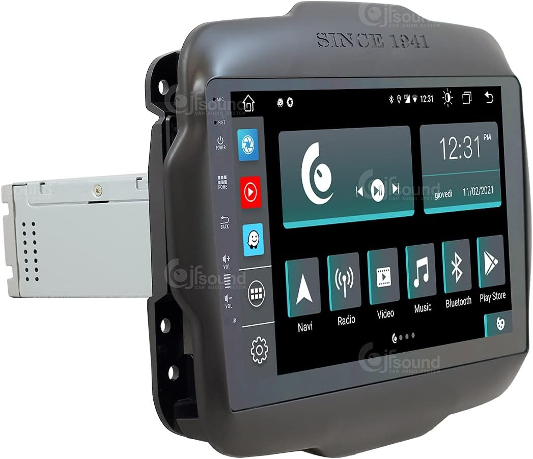 Costum fit Autoradio für Jeep Renegade Android GPS Bluetooth WiFi Dab USB Full HD Touchscreen Displa