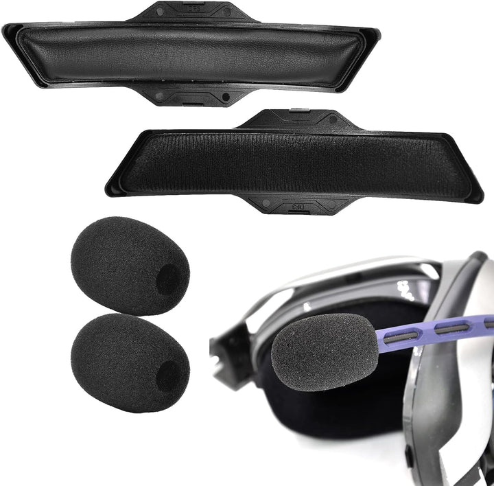 Yaowanguan A50 Gen 3 Mod Kit Ohrpolster,dickere Ersatz-Ohrpolster, Stirnbänder und Schaumstoff für A