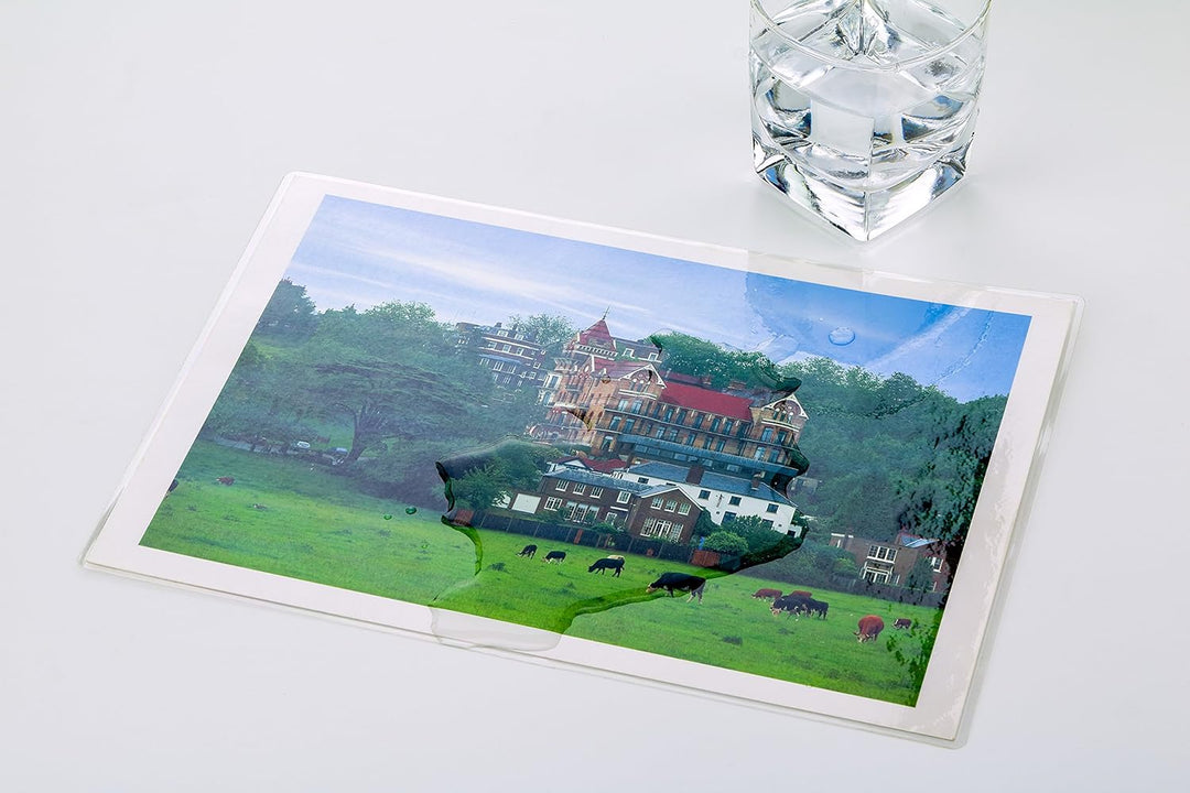 Peach Laminierfolie A3 | 125 mic | 100 Stück | Premiumqualität für beste Laminierergebnisse | kompat