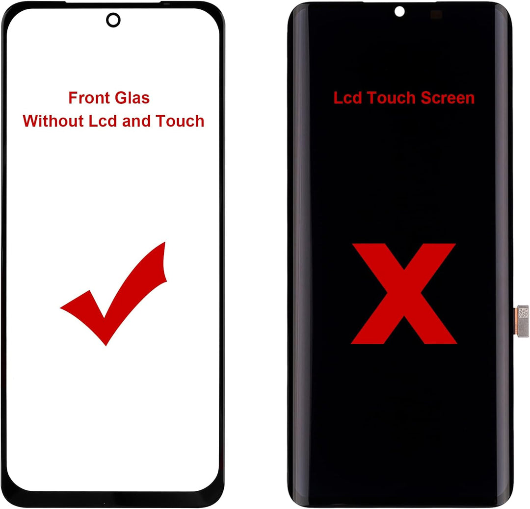 Duotipa NEU Frontglas Glas Display Reparatur Kompatibel mit Redmi Note 10 (4G) /Note 10S M2101K7AI M