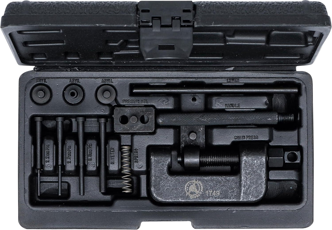 BGS Diy 1749 | Trenn- und Nietwerkzeug für Motorradketten | Teilung 35 - 525, Werkzeug