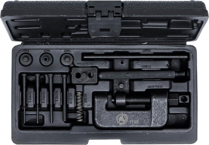 BGS Diy 1749 | Trenn- und Nietwerkzeug für Motorradketten | Teilung 35 - 525, Werkzeug