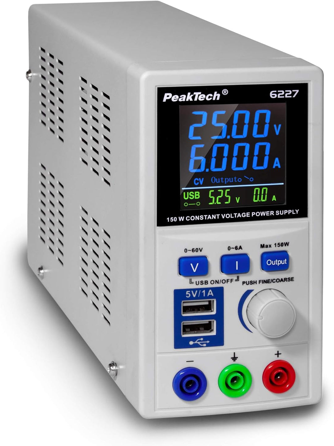 PeakTech P 3442 True RMS Digital Multimeter für Elektriker mit 60000 Counts & 4.0 Bluetooth & P 6227