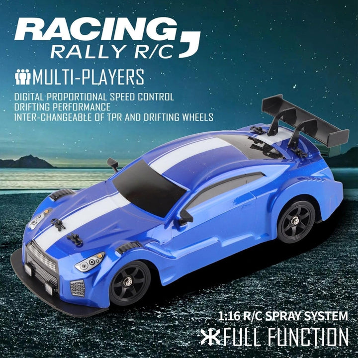 BuyWeek Ferngesteuertes Auto, 1:16 RC Drift Auto Spielzeug Simulation Allradfahrzeug Rennauto mit LE