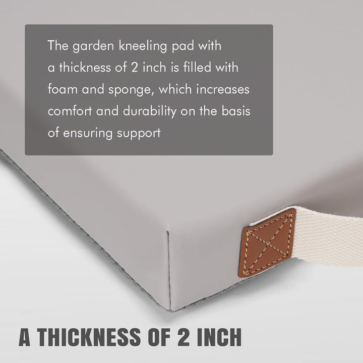 HappyPicnic Knieschoner, 5,1 cm dick, wasserdicht, Schaumstoff-Kniematten, Kissen für Garten, Hof, A