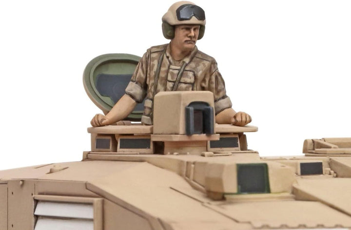 Tamiya 32601 1:48 Brit. KPz Challenger 2 (Wüste) - Modellbau, Plastik Bausatz, Hobby, Basteln, Klebe