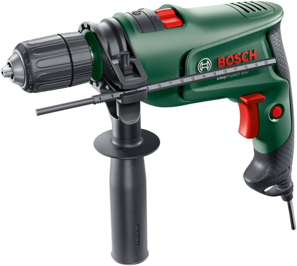 Bosch Home and Garden EasyImpact 600 -Schlagbohrmaschine 600W inkl. Koffer