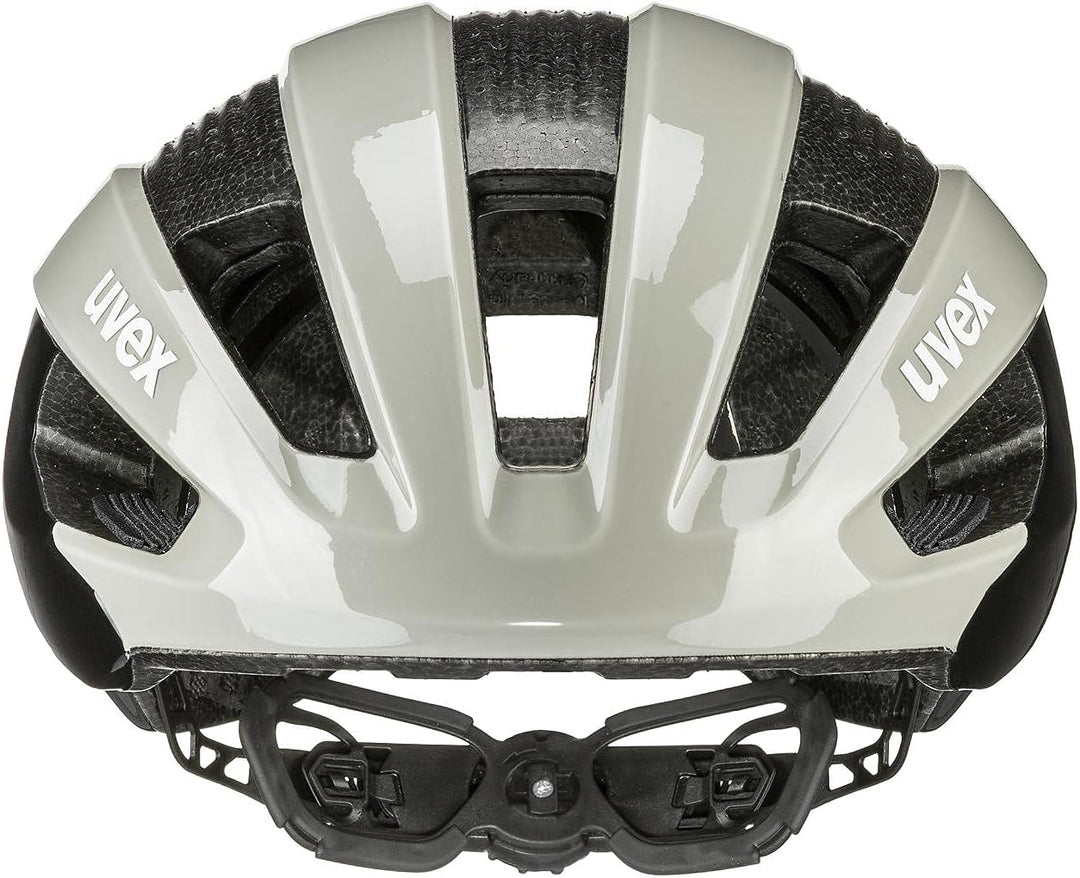 Uvex Rise Rennrad Fahrrad Helm beige/schwarz 2024 52-56 cm, 52-56 cm