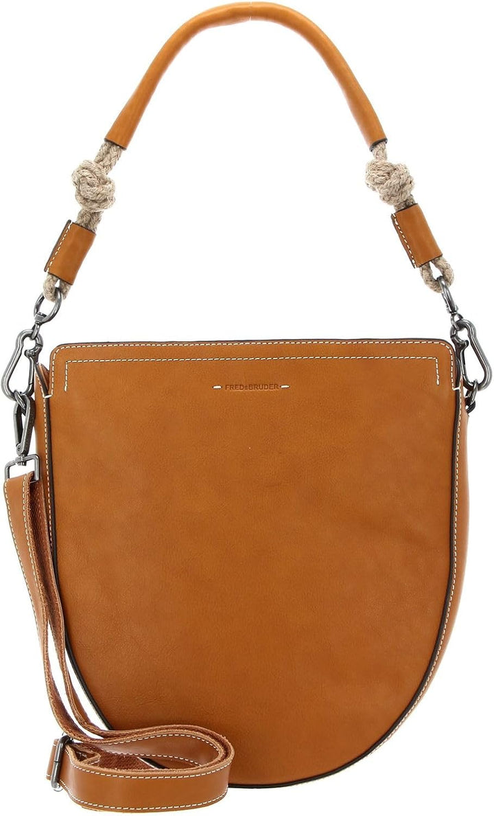 FREDsBRUDER Veg Tan Collection Sailor Shoulder Bag Dark Honey