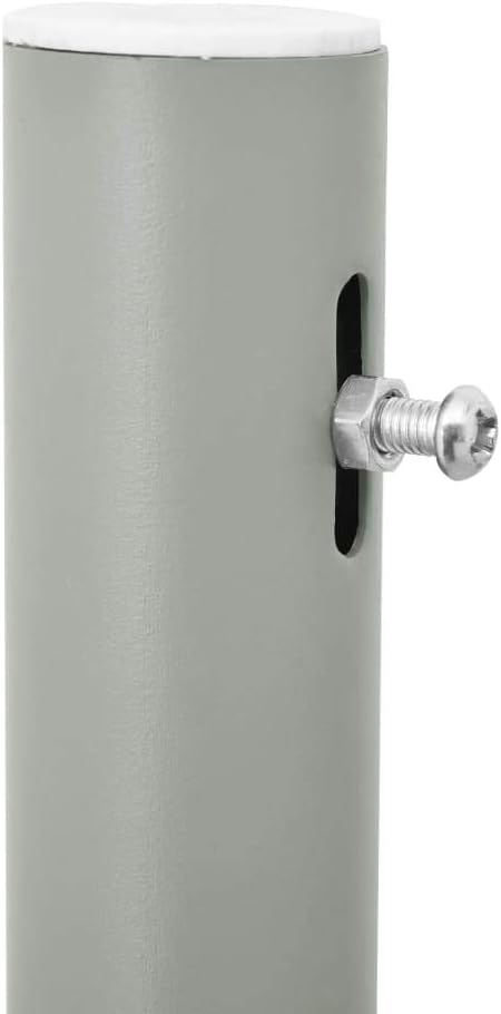 FIRBNUS Ausziehbare Seitenmarkise 100x300 cm Blau Sichtschutz Balkon Sichtschutz Garten Sonnenschutz