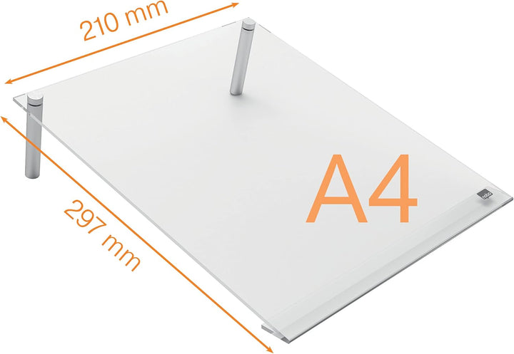 Nobo Glas-Whiteboard Notiztafeln, Trocken Abwischbare Glas-Oberfläche, Rahmenlos, Zuhause/Büro, 230