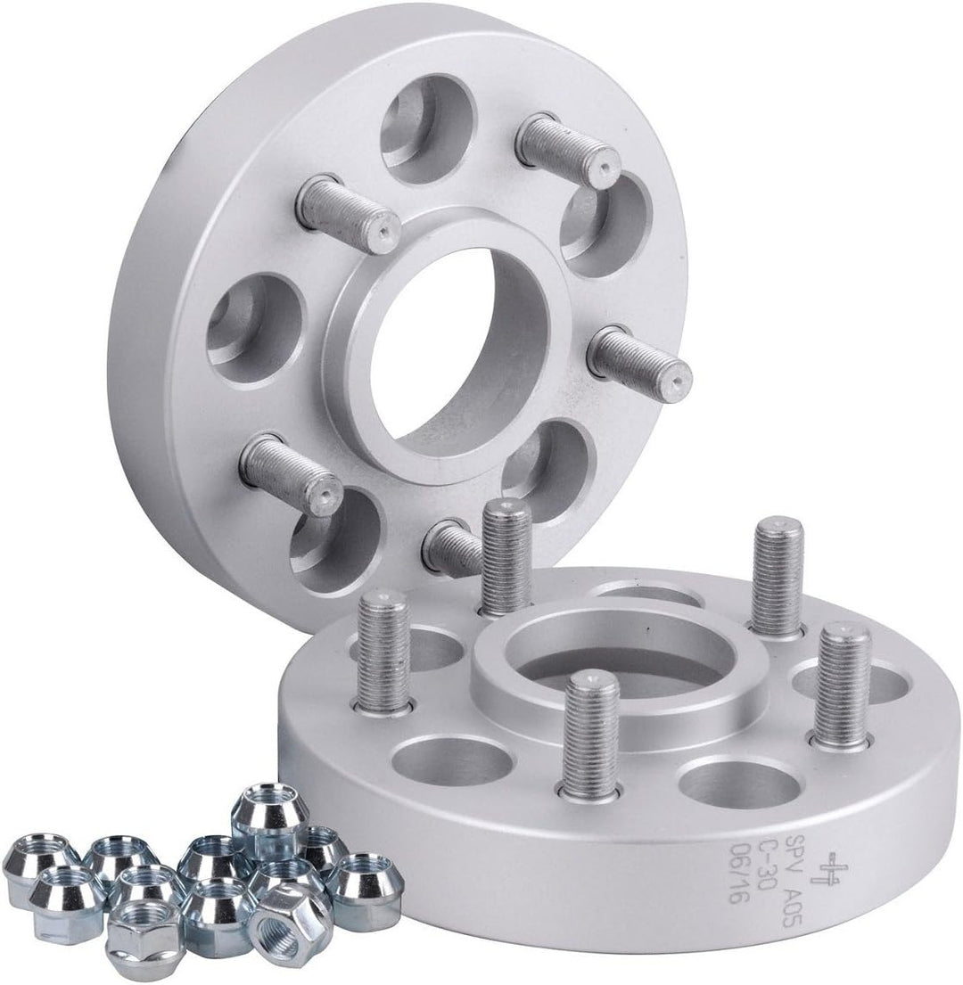 Hofmann Spurverbreiterung Aluminium 2 Stück (23mm pro Scheibe / 46 mm pro Achse) inkl. TÜV-Teileguta