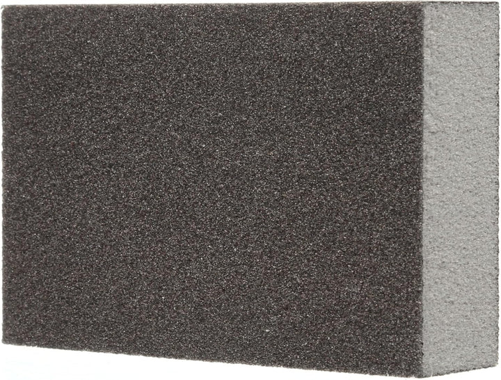 3M Schleifschwamm, 9,5 x 7,5 cm, mittel, 12 Stück Schwarz 3 3/4 in x 2 5/8 in Medium (4, Schwarz 3 3