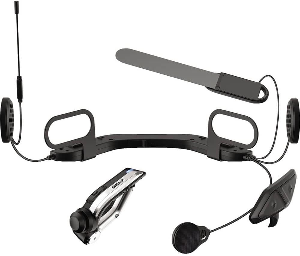 Sena 10U-AR-01 Bluetooth-Kommunikationssystem mit Handlebar Remote für Arai Integralhelm für Motorrä
