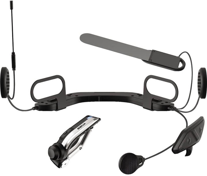 Sena 10U-AR-01 Bluetooth-Kommunikationssystem mit Handlebar Remote für Arai Integralhelm für Motorrä