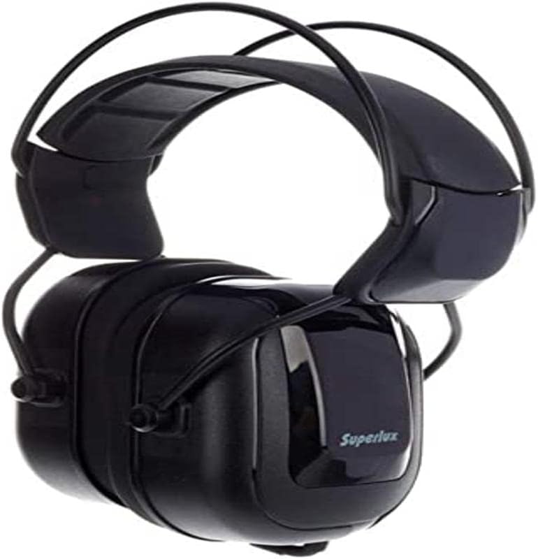 Superlux HD-665 Studio Over Ear Kopfhörer Over Ear Noise Cancelling Schwarz