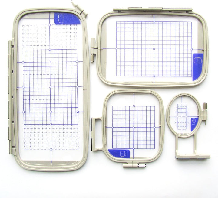 CKPSMS Marke - #Embroidery Hoop-4 Stickrahmen Kompatibel mit Brother PE770 PE700 PE700II PE-770 Cond