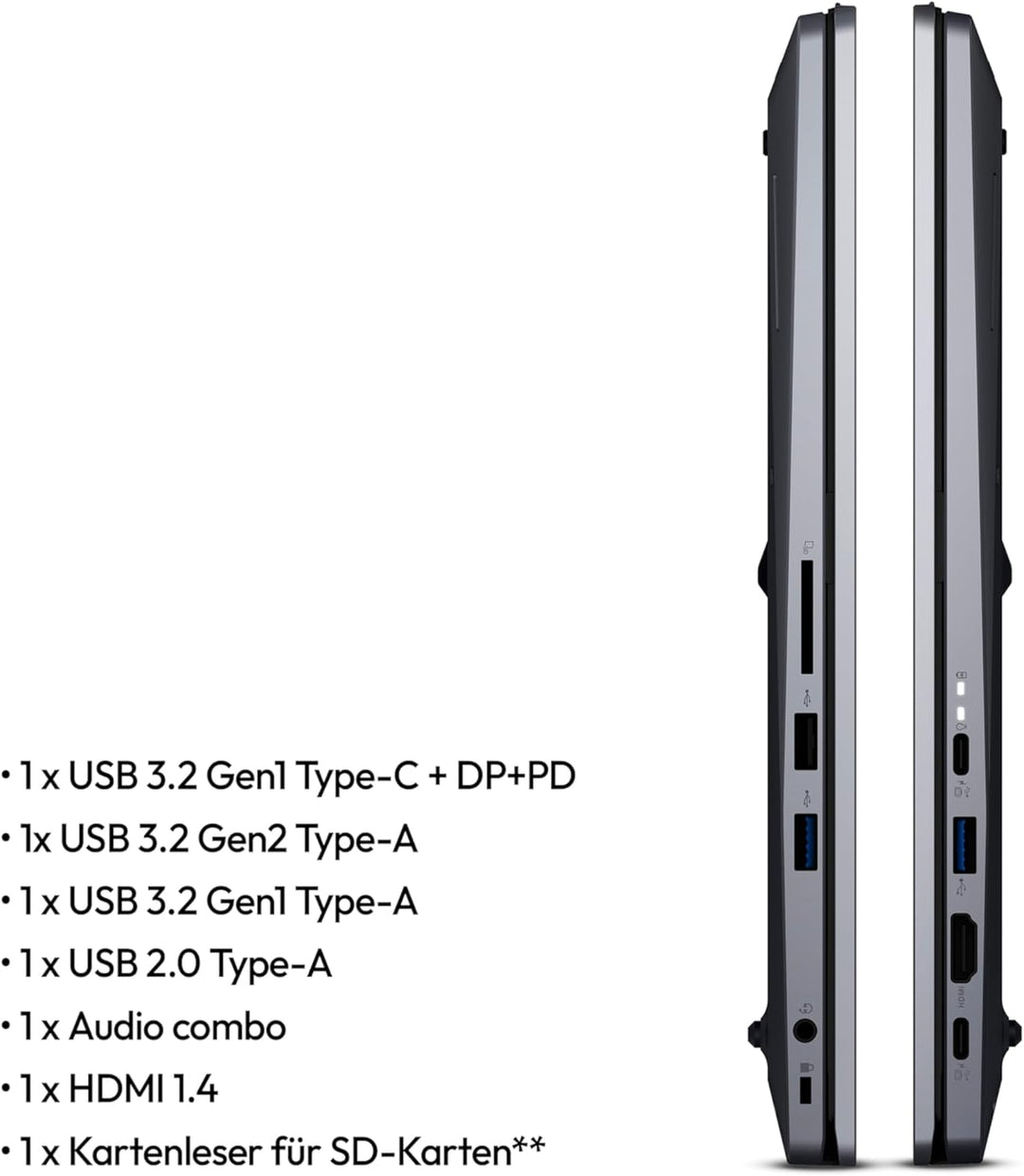 MEDION 43,9 cm (17,3 Zoll Full HD) E17223 Laptop (Intel Core i3 N305, 8GB DDR4 RAM, 512GB SSD, HD We