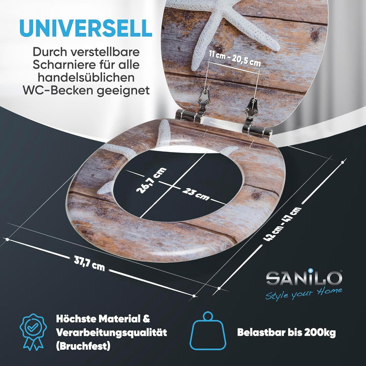 WC Sitz mit Absenkautomatik, viele schöne WC Sitze zur Auswahl, hochwertige und stabile Qualität aus