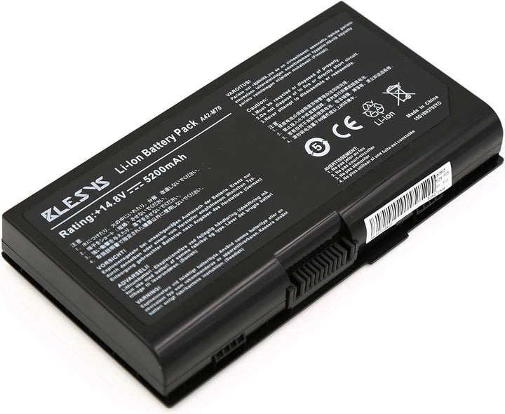 BLESYS 14.8V A42-M70 Akku für ASUS M70V X71 G71 X72 N70SV Serie Laptop 4400mAh