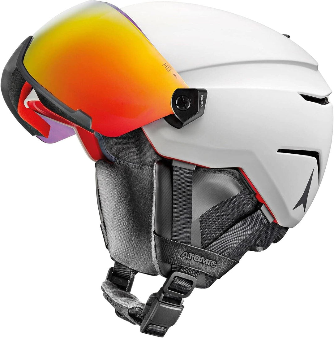 ATOMIC Skihelm Savor Visor HD Weiss L, Weiss L