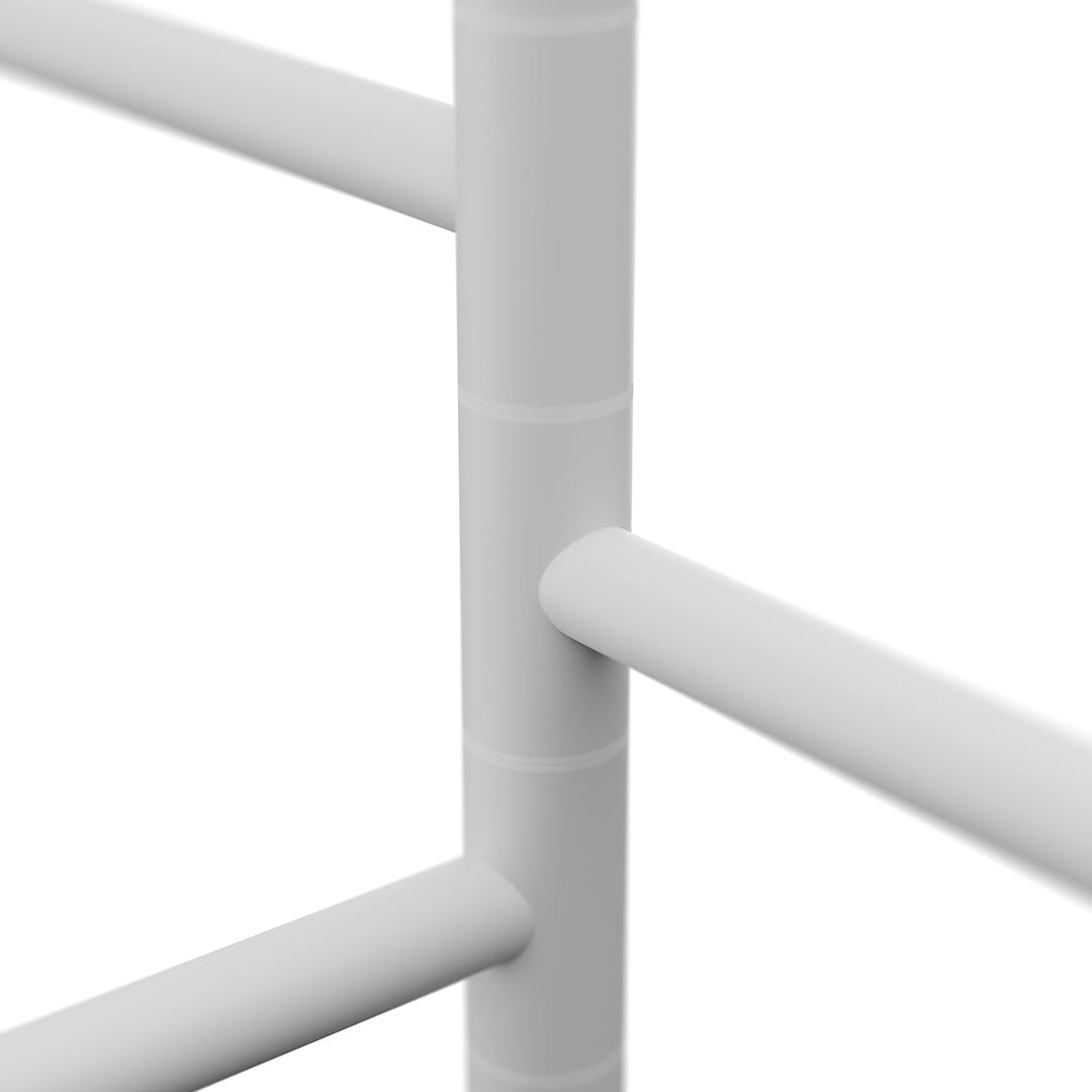 Relaxdays Handtuchhalter, 3 bewegliche Stangen, HBT: 85,5 x 42 x 22 cm, Edelstahl, Badezimmer, Handt