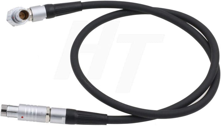 HangTon RS 3-polig auf 2-polig Stromkabel für Teradek Bond Bolt, ARRI WVT-1, Tilta Rig, CineTape, Sm