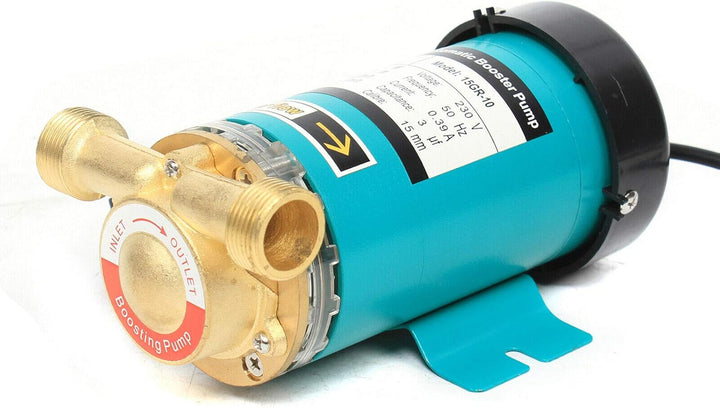 Druckerhöhungspumpe, 120W 25L Umwälzpumpe Heisswasserpumpe 220V Wasserpumpe Hauswasserwerk Automatis