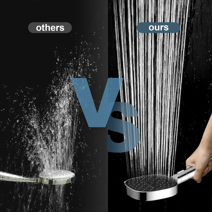 Cobbe Duschkopf Wassersparend Tanzendes Wasser Sparduschkopf, Regendusche Gross Duschkopf Druckerhöh